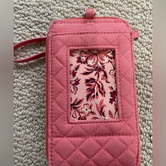 Vera Bradley coral pink wristlet - Picture 5 of 8